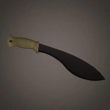 Gurkha knife Stock Illustration