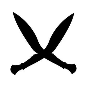 Gurkha knive Stock Illustration