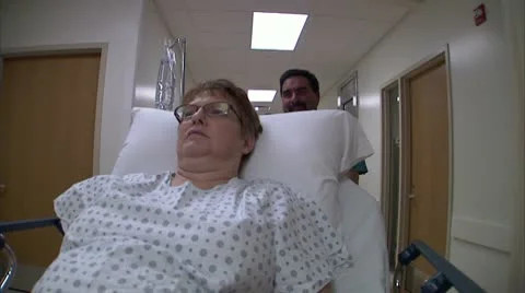 Gurney Patient 3 Stock Footage