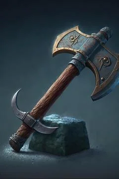 Gurts greataxe Stock Illustration