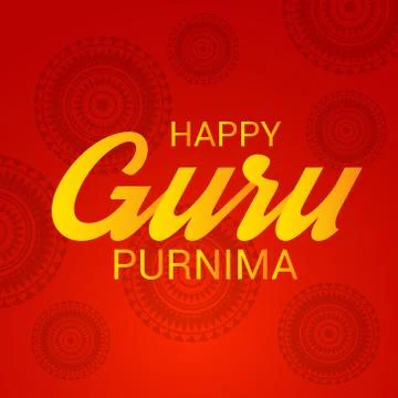 Guru Purnima. Stock Illustration
