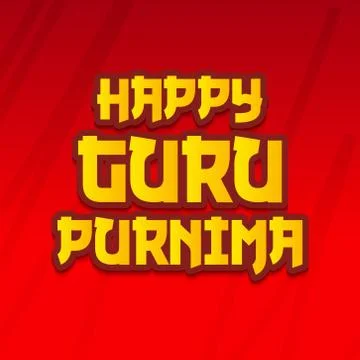 Guru Purnima. Illustrazione stock