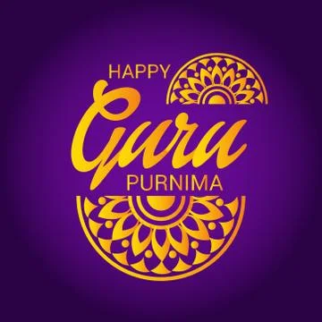 Guru Purnima. Stock Illustration