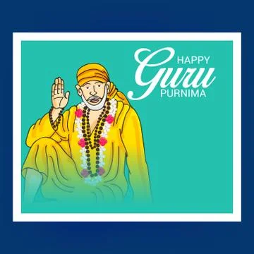 Guru Purnima. Stock Illustration