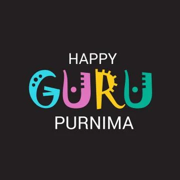 Guru Purnima. Stock Illustration