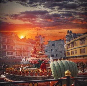 Guru Rinpoche Stock Photos