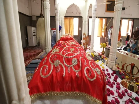 Gurudwara-Prayer-Hall-3 Stock Footage 81113280