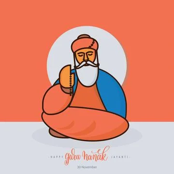 Gurunanak Stock Illustration