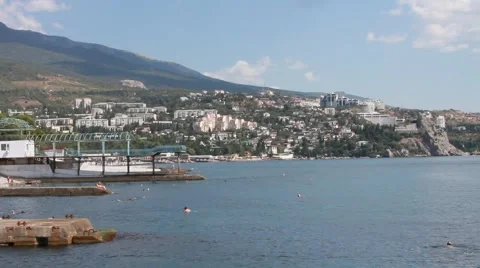 Gurzuf, Crimea Stock Footage 50303573