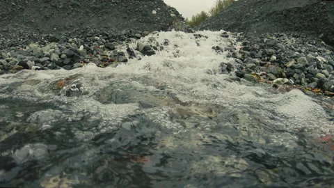 Gushing Mountain Stream Stock Footage 237545592