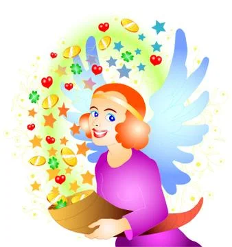 Gute Fee 스톡 사진