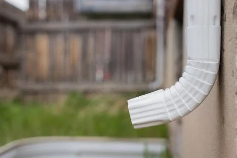 Gutter downspout Stock Photos