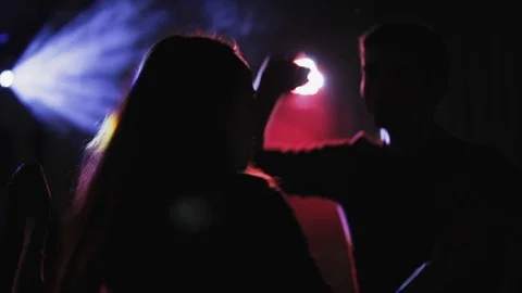 The Guy And the Girl are Dancing Stock Footage 74169028