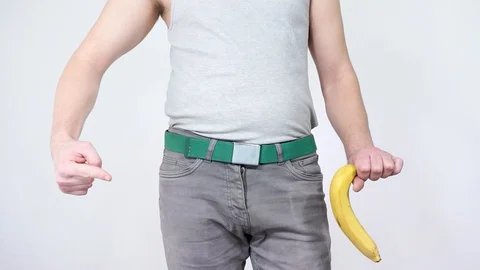 The guy in the banana example shows what is good and what is bad. Stock Footage 129401702