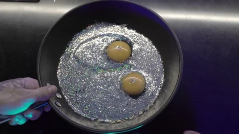 Guy breaks an egg Stock Footage 157020806