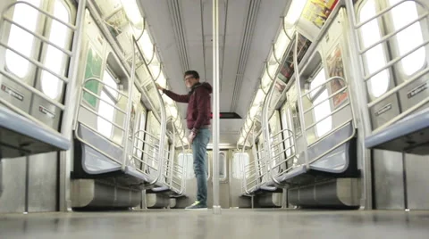 The guy in the car Stock Footage 48984022