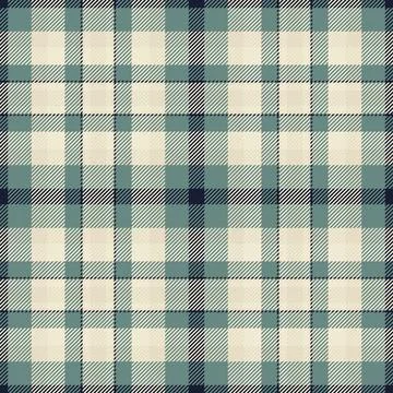 Guy check fabric texture, regular seamless vector pattern. Outfit textile p.. 스톡 일러스트