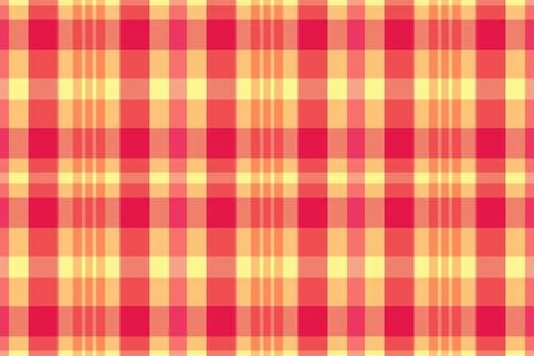 Guy check seamless background, national plaid tartan fabric. Rough vector t.. Stock-Illustration