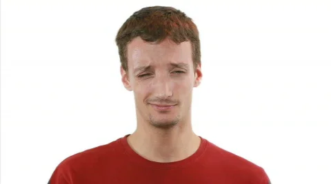 Guy is coughing and sinking Vídeos de archivo 810738