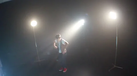 Guy Crane Wide Dance Stock Footage 22803010