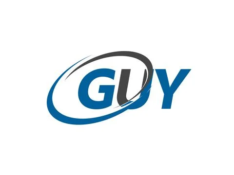 Guy creative logo design vector illustration Stock Illustration