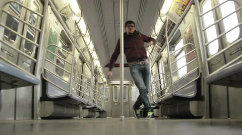 Guy dancing Stock Footage 48983985