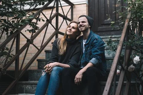 A guy with a dog Stock Photos