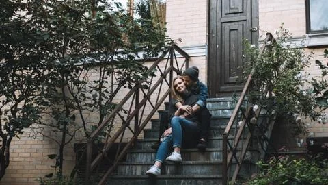 A guy with a dog Stock Photos