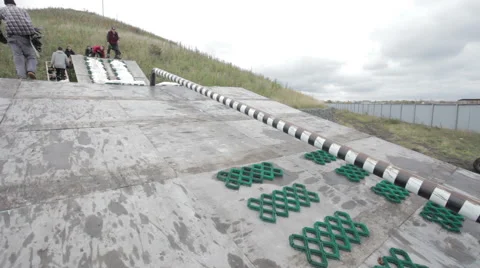 Guy doing a stunt in the summer Stock Footage 59692126