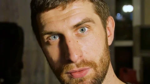 Guy facepalm on white background. Young man putting hand on forehead Video stock 72521832