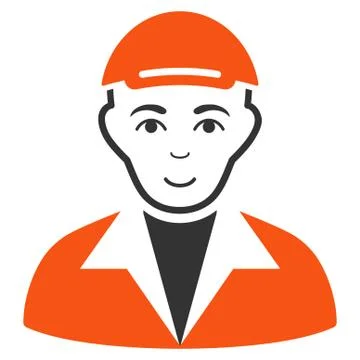 Guy Flat Icon Stock Illustration