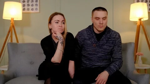 Guy flirts with his girlfriend Video stock 127251517