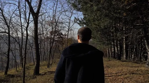 Guy goes a confident gait Stock Footage 97277907