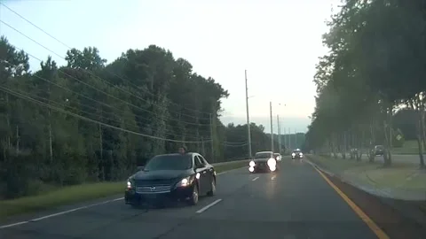 Guy Has Got to Get that Cool Breeze Somehow, Marietta, Georgia, USA - 19 Jul 202 Vídeo Stock 205161340