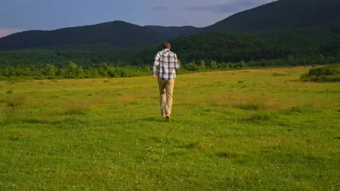 Guy have fun enjoy vacation Stock Footage 142719376