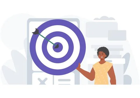 The Guy holds in his handwrite a devour with arrow that hit the digest . digi イラスト素材