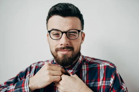 Guy at home Stock Photos