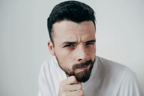 Guy at home Stock Photos