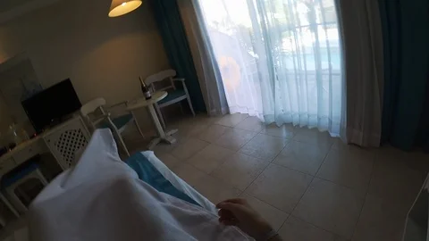 Guy jumping into the pool Stock Footage 88678229