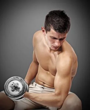 Guy lifting Stock Photos