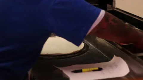 Guy Making A Pizza Video stock 11060527