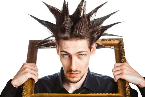 Guy with a Mohawk Stock Photos