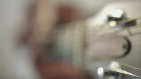 Guy playing guitar Stock Footage 68651584