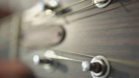 Guy playing guitar Stock Footage 68651635