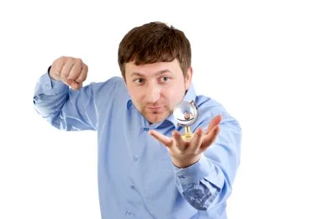 The guy plays Stock Photos