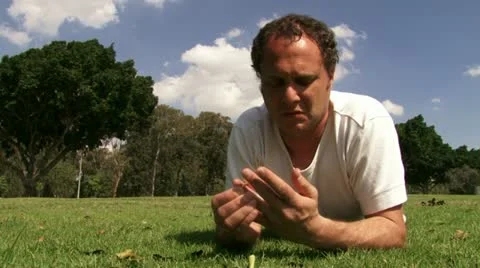 Guy putting ring on finger Stock Footage 20510325