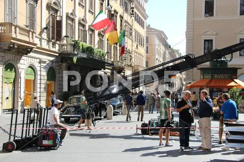 Guy Ritchie filming in Rome 6 (Man from U.N.C.L.E)