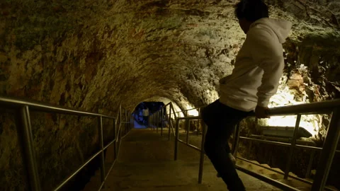Guy rolls on the railing down Stock-Footage 102101608