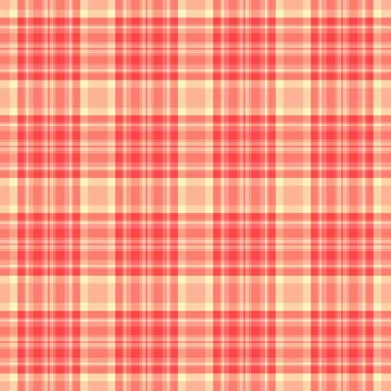 Guy seamless texture plaid, brazil vector pattern background. Orange check .. 스톡 일러스트