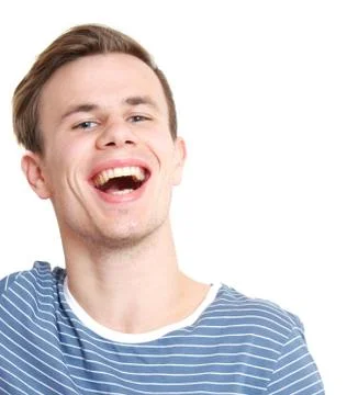 A guy smiling Stock Photos